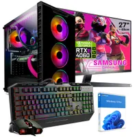 BEASTCOM Q3 | Essential Gaming PC | 8 Threads Gamer | AMD Ryzen 3 4X 4,00  GHz | 4K Vega 6 Core Graphics | 16GB RAM | 512GB SSD | HDMI | USB 3.2 |  WiFi