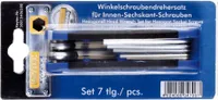 HEYTEC T-Winkelschraubendrehersatz 7-tlg Handklapphalter