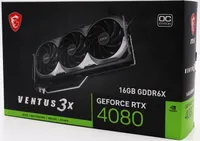 MSI GeForce RTX 4080 16GB VENTUS 3X OC - Grafikkarten
