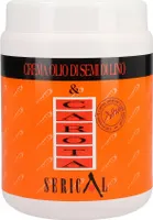 Kallos Serical Crema Olio Di Semi Di Lino Carota maska do wlosow z wyciagiem z marchwi, 1000ml
