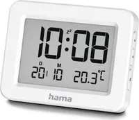 Hama 00222205 Kos Wecker mit Touch-Sensor in Weiß