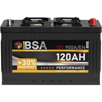 BSA LKW Batterie 120Ah 12V Transporter Starterbatterie 115Ah 110Ah
