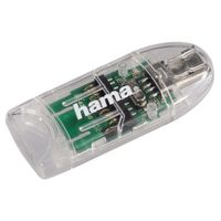 Hama - Kartenleser - 8 in 1 ( MMC, SD, miniSD, microSD, MMCplus, SDHC ) - USB 2.0