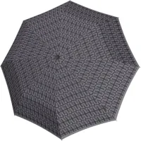 Knirps A.200 Medium Duomatic Regenschirm Automatikschirm 95 7200, Farbe:Trust Caviar