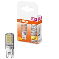 Osram LED Leuchtmittel Stiftsockel Star Pin 3,8W = 40W G9 470lm warmweiß 2700K 300°
