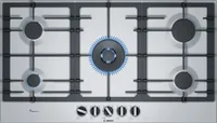 Bosch Serie 6 Pcr9a5b90 Gasherd 90 Cm Silber  Silber One Size