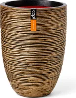 Capi Europe Gefäß elegant niedrig Rib NL - 34x46 - Gold