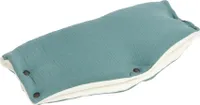 KraftKids Kinderwagenmuff Musselin nilblau