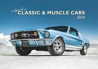 Legendary Classic & Muscle Cars 2024 - Wand-Kalender - Auto-Kalender - 42x29,7 - Oldtimer