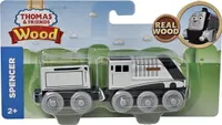Thomas &amp; Friends GGG68 Dětské vláčky a koleje, lokomotiva Spencer, dřevěné hračky, dřevěné vláčky na hraní