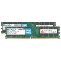 BRAINZAP 8GB (2x 4GB) DDR2 RAM DIMM PC2-6400U 2Rx16 800 MHz 1.8V CL6 AMD PC Arbeitsspeicher