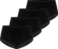 Schiesser 4er Pack Original Classics Feinripp Slip / Unterhose Besonders Komfortabel und ohne störende Seitennähte, Bequemer Webgummibund mit tonalem Schiesser-Logo, Hochwertiger Feinripp aus 100% supergekämmter Baumwolle