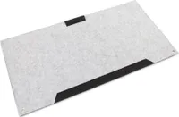 Podložka na stůl z plsti 62x33 cm - podložka na stůl nebo XXL podložka pod myš s držákem na dokumenty