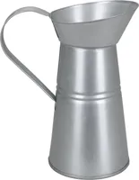 Deko-Wasserkrug Landhausstil 25 cm verzinkt