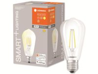 Ledvance Smart WIFI LED-Lampe ST64 dimmbar E27/5,5W (60W) klar 806 lm 2700 K warmweiß