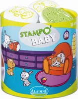 Aladine Aladine Stampo Stempel Baby Set Haustiere 4 Stück