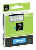 DYMO D1 Standard 12mm x 7m, D1, Polyester, 1,2 cm, 7m, Box, 1,9 cm