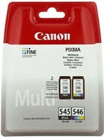 Canon originál ink PG-545 XL/CL-546 XL + 50x GP-501, black/color, 8286B006, Canon Pixma MG2450, 2555, MX495, Promo pack Poukážka k 8286B006