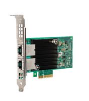 Intel X550T2BLK - vestavěný - kabelový - PCI Express - Ethernet - 10000 Mbit/s - černý - zelený