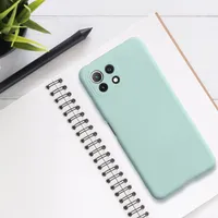 kwmobile Hülle kompatibel mit Xiaomi 11 Lite (5G) NE / Mi 11 Lite (5G) Hülle - gummierte TPU Silikon Handyhülle - Schutzhülle für kabelloses Laden -