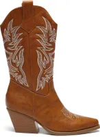 Smile Favorites - Cowboystiefel Kamel Nahen Beige - 36 EU - Camel