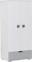 Kinderkleiderschrank Weiß