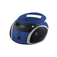 Grundig GRB 4000 BT DAB+ boombox niebieski/srebrny Odtwarzacz CD DAB+ Bluetooth MP3