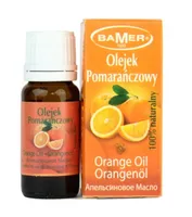 BAMER | Naturalny Olejek Eteryczny Pomarańczowy 7 ml – Aromaterapia, Zapach do Świec i Sauny – Idealny na Katar i Kaszel