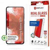 DISPLEX Real Glass + Etui Samsung Galaxy S23+