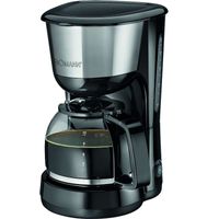 Bomann Kaffeemaschine Edelstahl Glaskanne 1,25 Liter 1000 Watt KA 1580