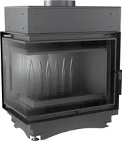 Kamineinsatz Gusseisen KRATKI MAJA DECO links 8 kW Ø 200