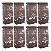 Dallmayr Espresso d'Oro Kaffee, Bohnenkaffee, Röstkaffee, ganze Bohnen, Kaffeebohnen, 8 x 1000 g
