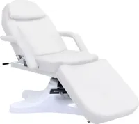 Prolenta Premium - Masážny stôl biely 180x62x(86,5-118) cm