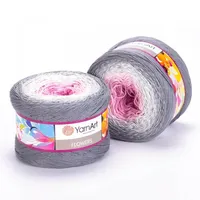 Yarn Art Flowers 293 Pink Grey Pletací příze