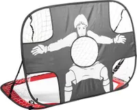 PolyMath Football Goal Fussballtor, Pop Up Portable Spielzeug Goal Frame Outdoor Folding Training Shooting Target Net Football Goal