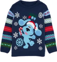 Blue´s Clues & You! - Pullover für Kinder - weihnachtliches Design NS6917 (110) (Marineblau)