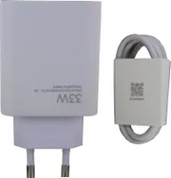 Xiaomi Travel Charger Combo Schnellladegert USB-A 33W PD + USB-Kabel - USB Typ C wei (BHR6039EU)