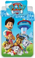 JERRY FABRICS Pościel do łóżeczka Paw Patrol Blue, bawełna dziecięca, 100/135, 40/60 cm