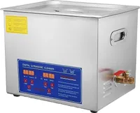 Myjka ultradźwiękowa VEVOR, regulowana pojemność od 1,3 do 30 l, duża moc ultradźwięków 60-600 W, 10 l
