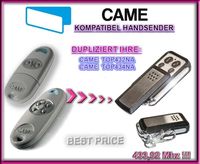 CAME TOP432NA, CAME TOP434NA kompatibel handsender, klone fernbedienung, 4-kanal 433,92Mhz fixed code