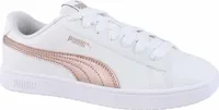 Puma Mädchen-Sneaker-Schnürhalbschuh Puma Rickie Classic JR Weiß, Farbe:weiß, UK Größe:6
