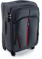 RGL S-020 L Koffer Stoffkoffer 4 Rollen Erweiterbar Grösse: L Farbe: Grau