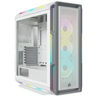 Corsair iCUE 5000T RGB Midi Tower Bianco  CORSAIR Colore del prodotto: Bianco, Quantità di porte USB 3.2 Gen 1 (3.1 Gen 1) di tipo A: 4, Tipo: PC, Fattore di forma: Midi Tower, Quantità di porte USB 3.2 Gen 2 (3.1 Gen 2) di tipo C: 1, Fattore di forma scheda madre supportato: ATX, EATX, micro ATX, Numero di vani per drive 3.5": 2, Fonte di alimentazione inclusa: No, Dimensioni di hard disk drive supportati: 2.5,3.5"