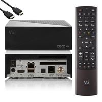 VU+ ZERO 4K 1x DVB-S2X Multistream Tuner Linux SAT Receiver CI HbbTV HEVC H.265 Set-Top-Box UHD 2160p