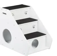 relaxdays Hundetreppe mit 3 Stufen