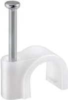 Kabelschelle 4 mm, weiß