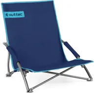 Outtec® Campingstuhl - bis 125 kg - Angelstuhl, Klappstuhl, Faltbar Stuhl, Gartenstuhl, Leicht Camping Stuhl, Strandstuhl für Garten, Balkon, Strand