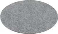 Rob&Raf Tischset 4er Set Grau Rund Ø37cm Filz Waschbar Premium Design