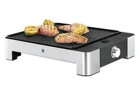 WMF Lono grill stołowy Quadro, grill elektryczny z kompaktową powierzchnią grillowania, można myć w zmywarce, 1250 W