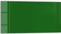 DEQORI Küchenrückwand Glas 80x40 cm 'Dunkelgrün' Spritzschutz Bad Rückwand Küche